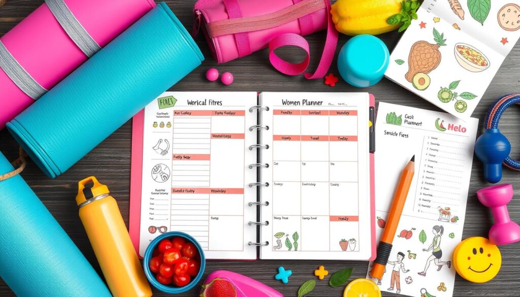 Free Women's Fitness Planner